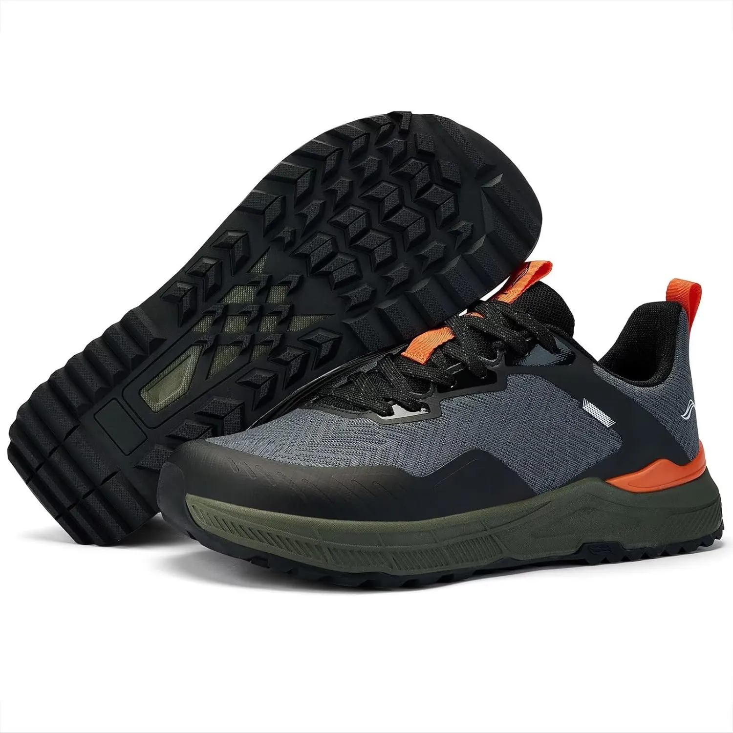Lamincoa Wide Men's Sneakers Walking Tennis Shoes Trail Running Shoe Outdoor Hiking Sneaker