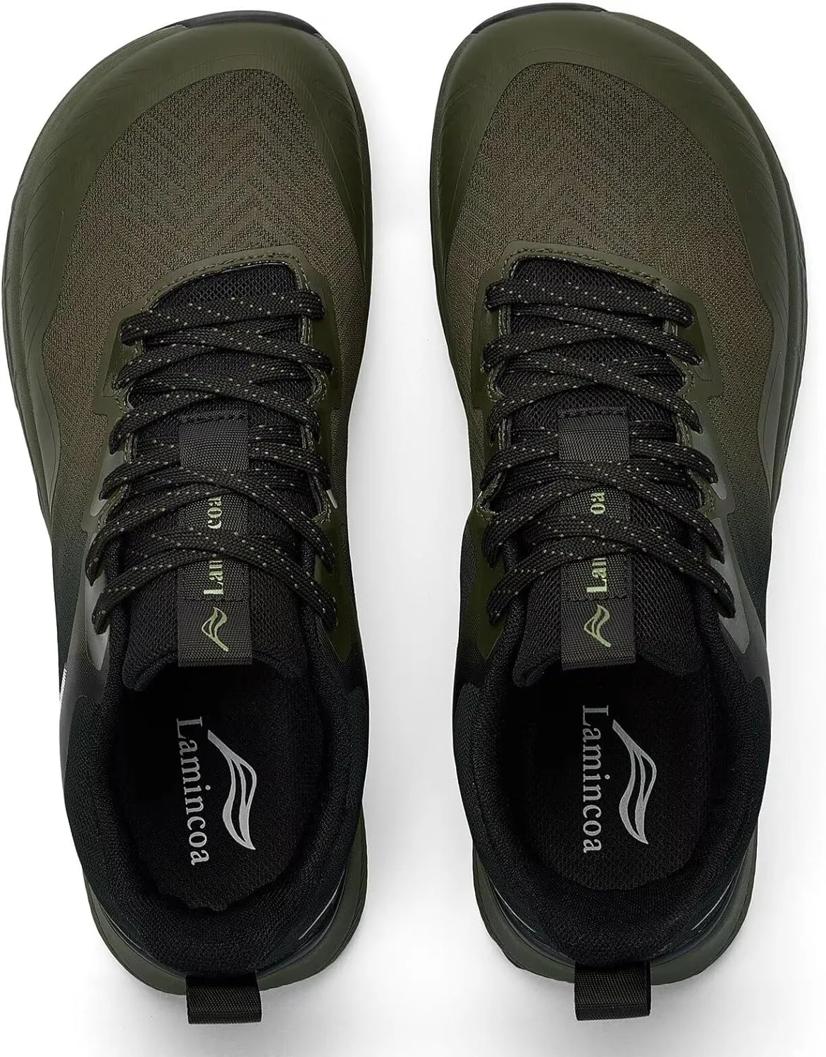 Lamincoa Wide Men's Sneakers Walking Tennis Shoes Trail Running Shoe Outdoor Hiking Sneaker