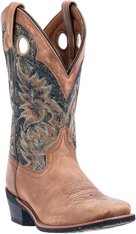 Laredo Mens Stillwater Square Toe Dress Boots Mid Calf - Black, Brown