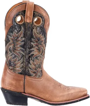 Laredo Mens Stillwater Square Toe Dress Boots Mid Calf - Black, Brown