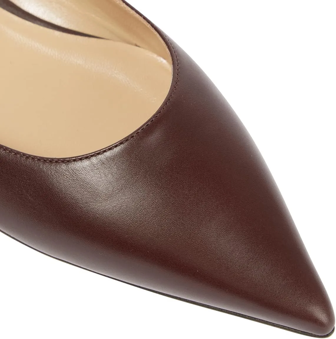 LEHOOR Women Comfortable Ballet Flats Shoes Pointed Closed Toe Slip On Suede Flats Pointy Toe Flat Heel Dress Shoes Spring Comfort Velvet Loafer Flats Casual Club Driver Dress Flats Classic 4-11 M US