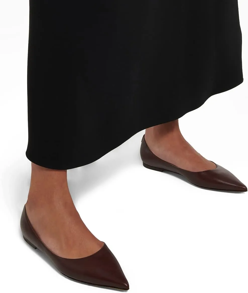 LEHOOR Women Comfortable Ballet Flats Shoes Pointed Closed Toe Slip On Suede Flats Pointy Toe Flat Heel Dress Shoes Spring Comfort Velvet Loafer Flats Casual Club Driver Dress Flats Classic 4-11 M US