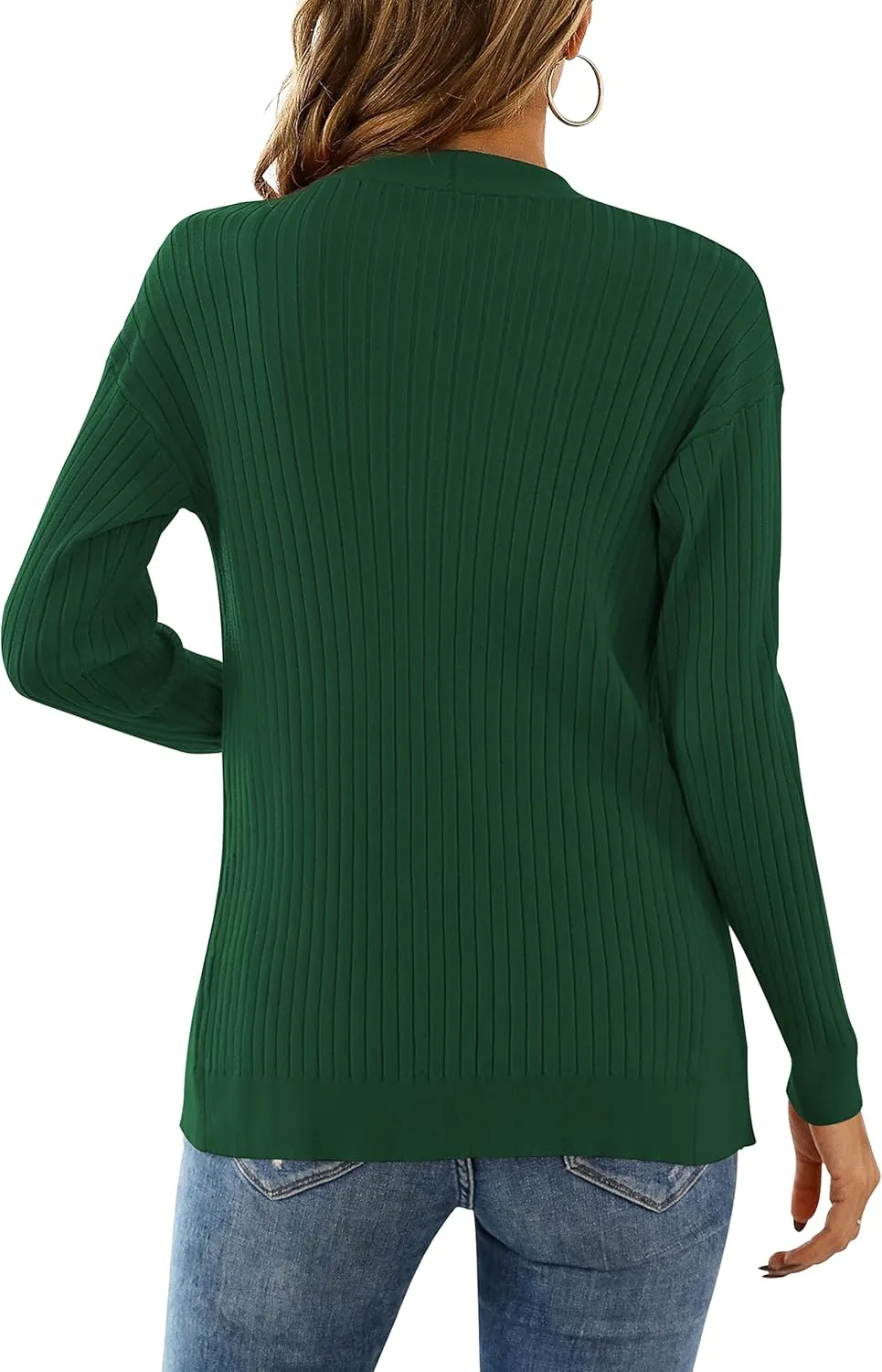 LIENRIDY Women's Knit Cardigan Long Sleeve Button Down Sweater Lightweight Cardigans, S-XL