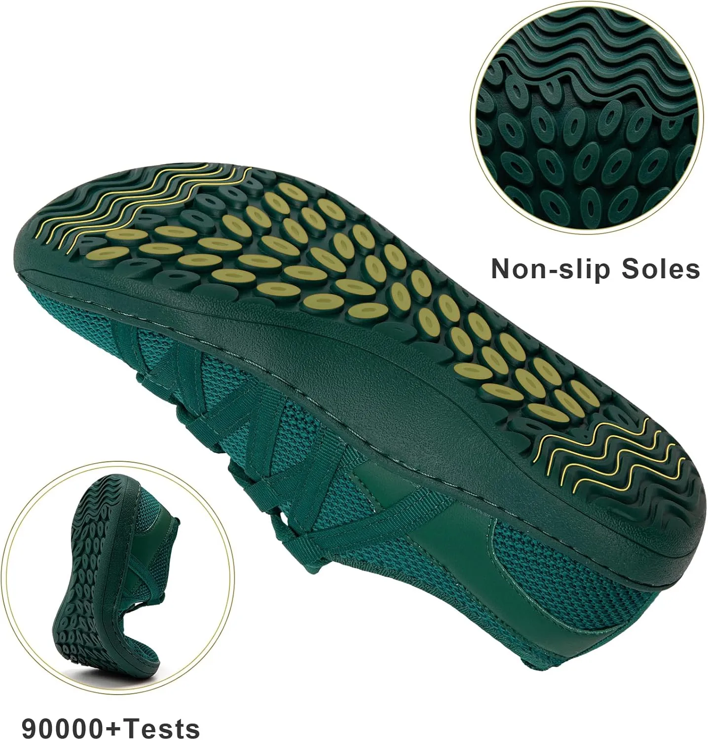 Linenghs Barefoot Shoes Women Minimalist Wide Toe Box Walking Shoes Zero Drop Sole Width Fashion Sneaker Trail Runner