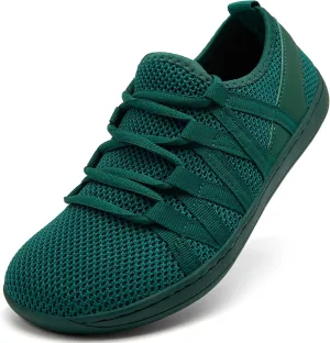 Linenghs Barefoot Shoes Women Minimalist Wide Toe Box Walking Shoes Zero Drop Sole Width Fashion Sneaker Trail Runner