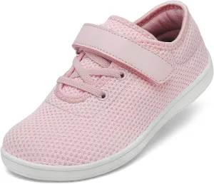 Little/Big Kids Barefoot Shoes Boys Breathable Walking Sneakers Girls Lightweight Wide Toe Box Shoes for Indoor Outdoor