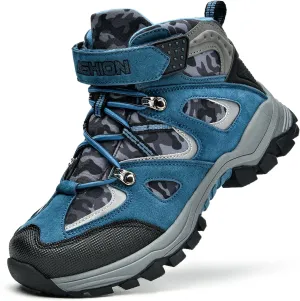 Littleplum Boys Snow Boots Winter Waterproof Antiskid Boots Hiking Outdoor Shoes Booties for Unisex Kids (Little Kid/Big Kid)