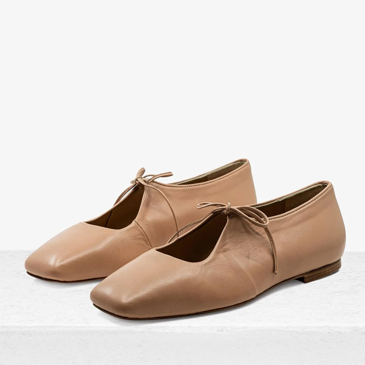 Loafers for Women Lace Up Comfort with Cute Bows Fashionable Mesh Design Square Toe for Casual or Formal Wear