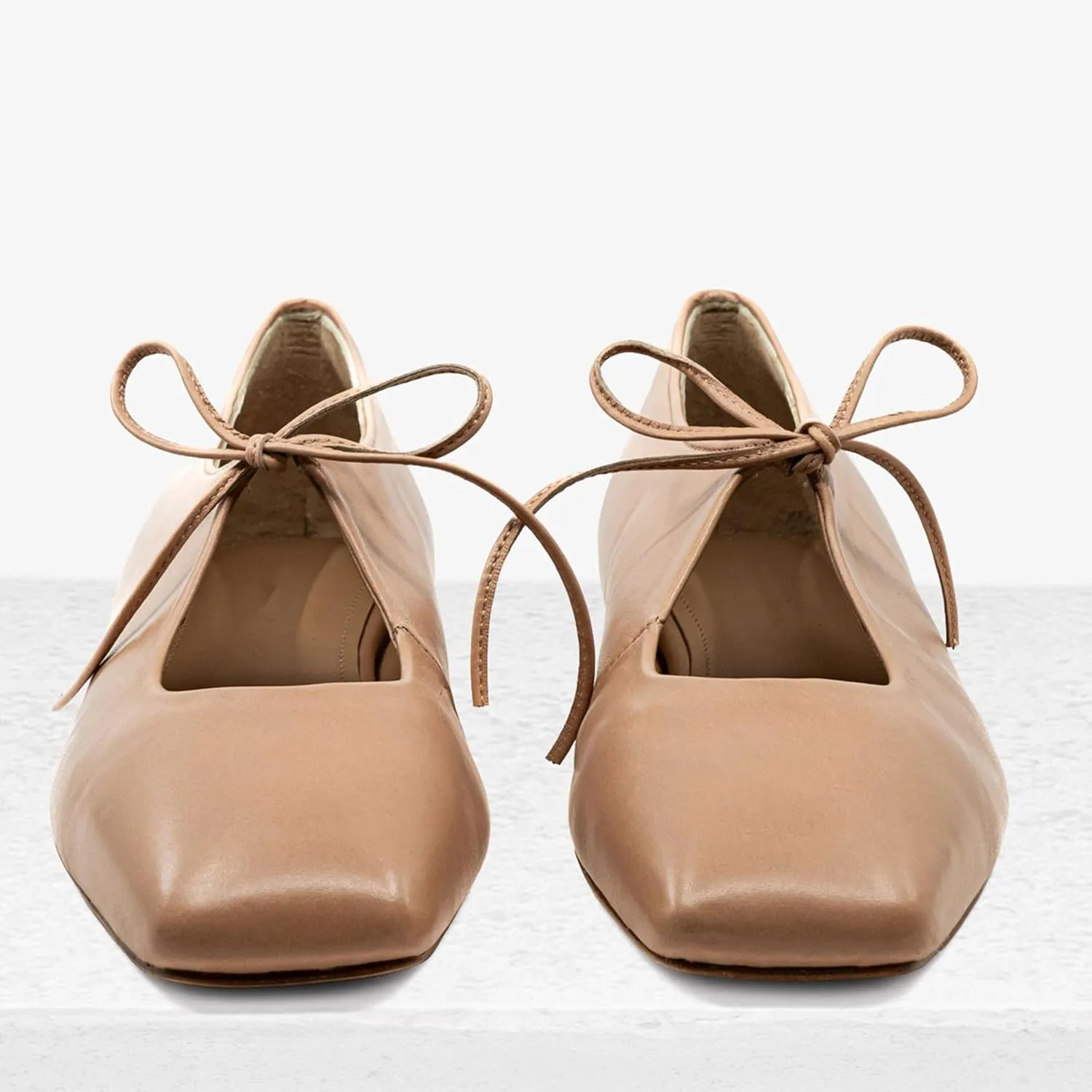 Loafers for Women Lace Up Comfort with Cute Bows Fashionable Mesh Design Square Toe for Casual or Formal Wear