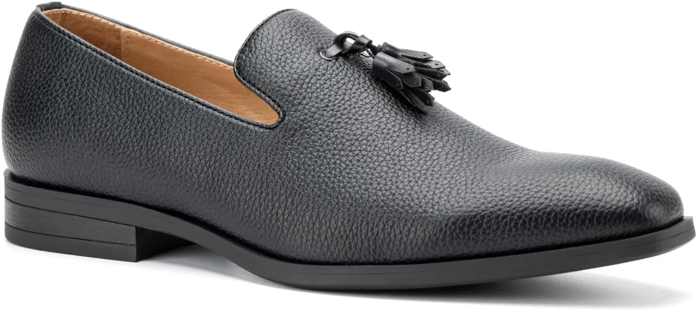 Meijiana Men’s Fashion Loafers Wedding Dress Shoes for Men with Tassel Embellishment