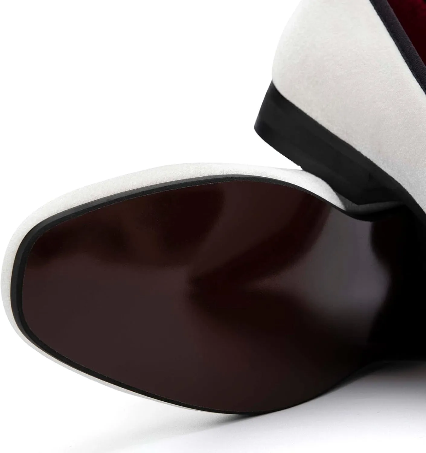 Meijiana Mens Loafers Wedding Dress Shoes Slip-On Loafers for Men Tuxedo Suit Shoes