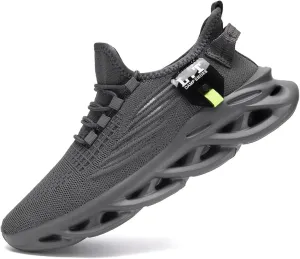 Men Running Shoes Slip On Walking Tennis Gym Sneakers Outdoor Trail Trainers Athletic Jogging Sneaker Road Fashion Workout Breathable Shoes