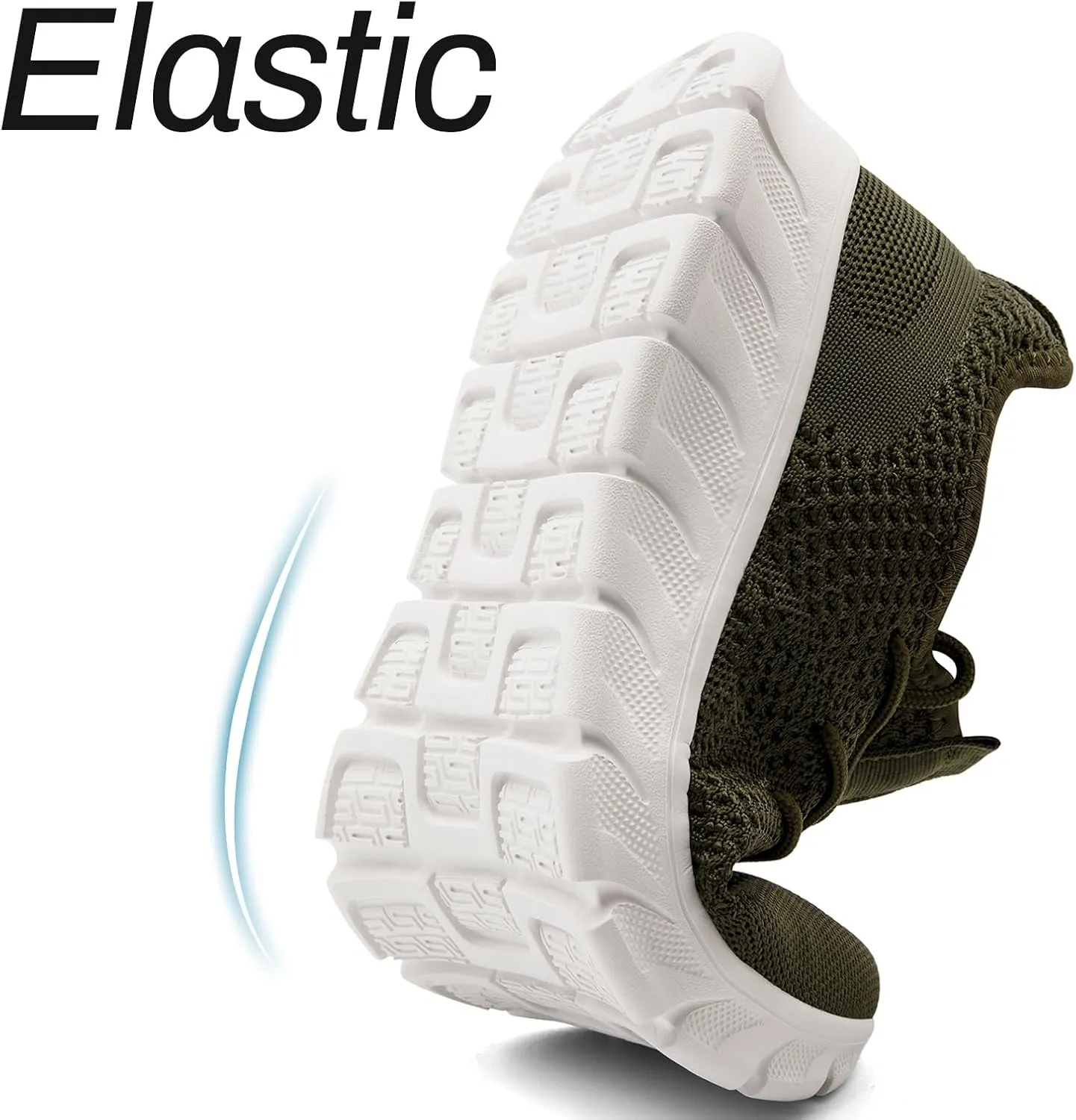 Men Running Tennis Shoes Gym Fashion Sneakers Walking Workout Shoes Athletic Slip on Breathable Mesh Comfortable Lightweight Casual Sport Shoe