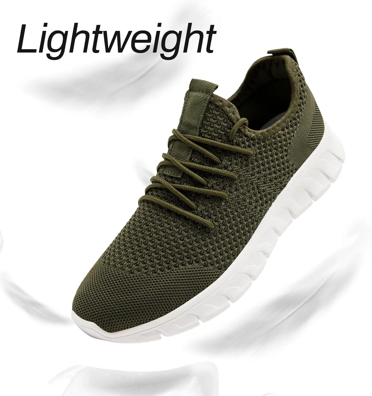 Men Running Tennis Shoes Gym Fashion Sneakers Walking Workout Shoes Athletic Slip on Breathable Mesh Comfortable Lightweight Casual Sport Shoe