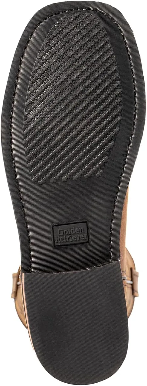Men's 11-inch Western Embroidery Print Boot, Square Toe Work Boot, Goodyear Welt, Western Cowboy Boots G9828
