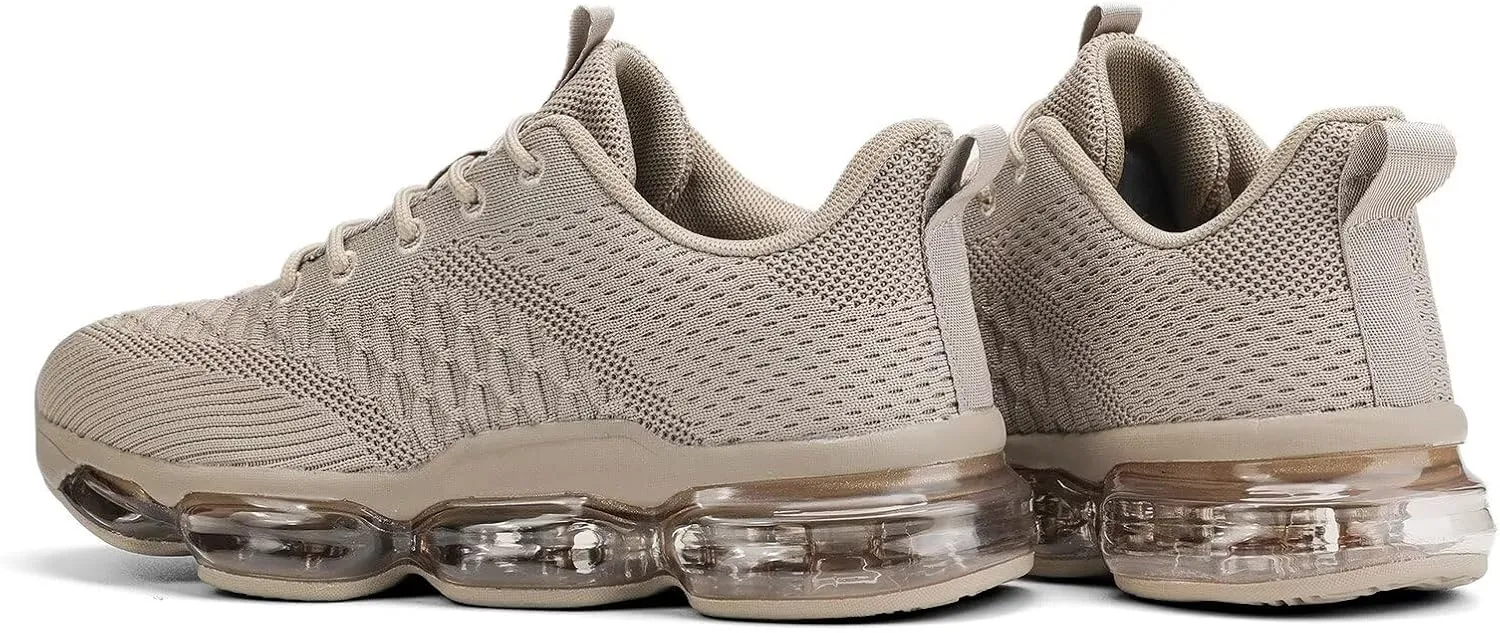 Mens Air Cushion Running Shoes Fashion Casual Walking Tennis Sneakers Non Slip Breathable Trail Sport Gym