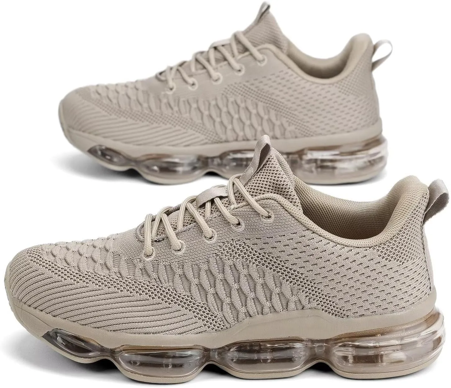 Mens Air Cushion Running Shoes Fashion Casual Walking Tennis Sneakers Non Slip Breathable Trail Sport Gym