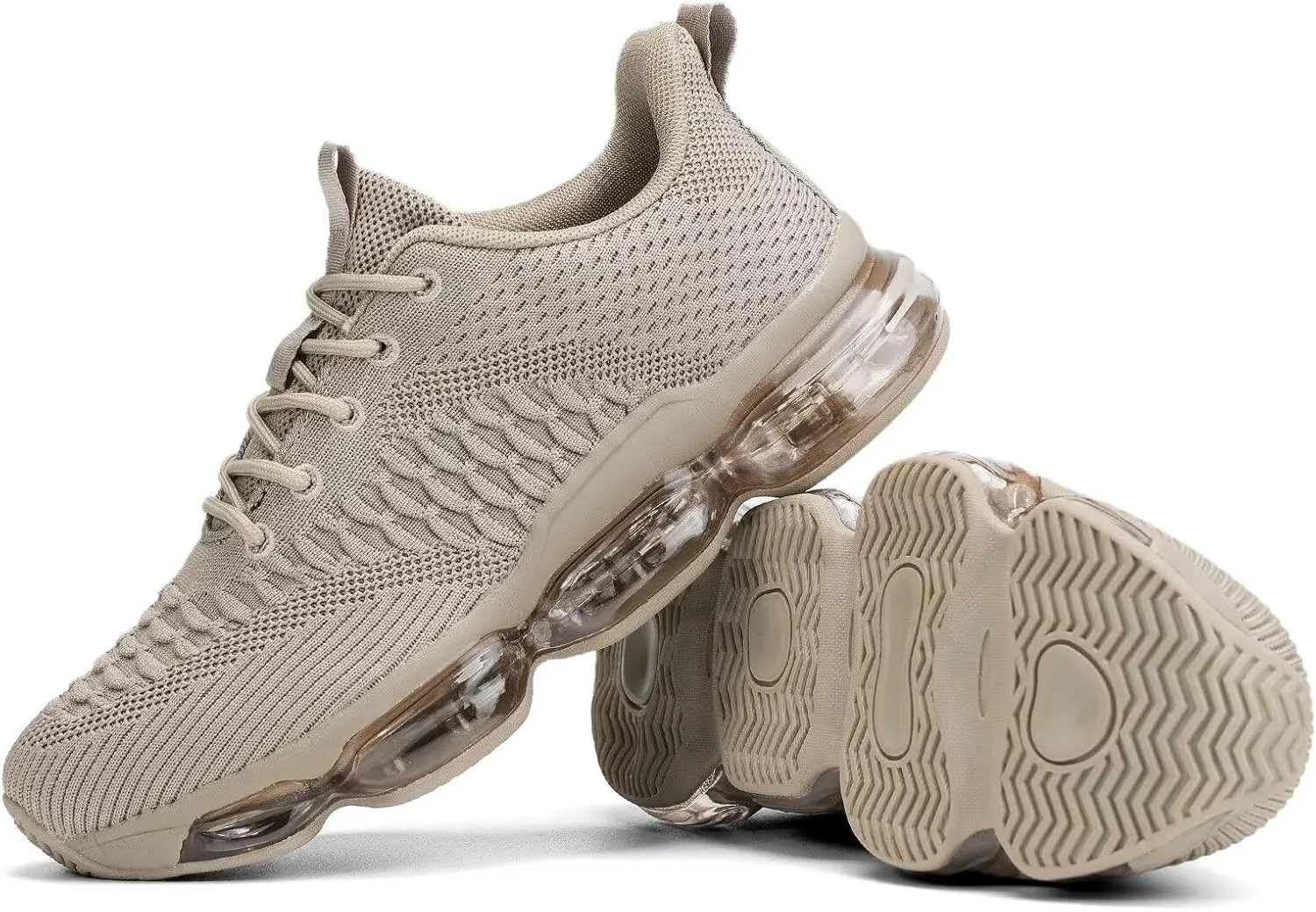 Mens Air Cushion Running Shoes Fashion Casual Walking Tennis Sneakers Non Slip Breathable Trail Sport Gym
