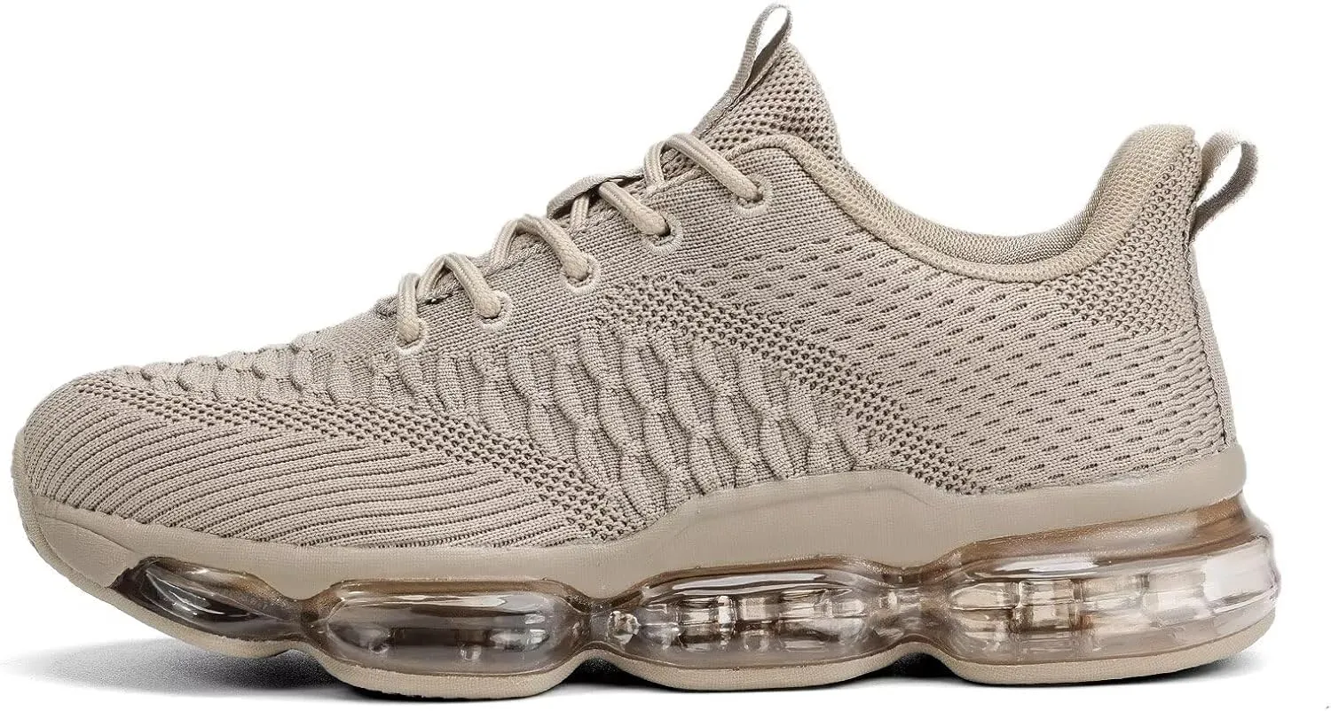 Mens Air Cushion Running Shoes Fashion Casual Walking Tennis Sneakers Non Slip Breathable Trail Sport Gym