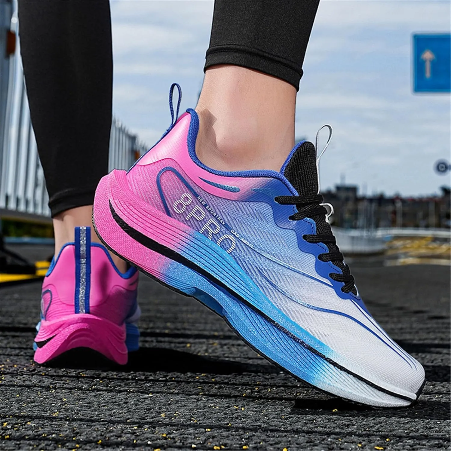 Men‘s Athletic Running Shoes Lightweight Non Slip Walking Shoes Trail Mesh Breathable Cushioning Sneakers Outdoor Jogging Shoes for Men
