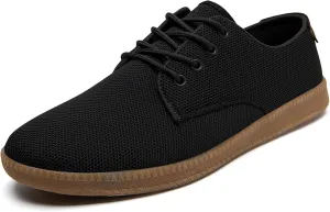 Mens Casual Dress Shoes - for Men Slip On Shoes for Men Black Business Casual Sneakers for Men Loafers Breathable Mesh Gym Workout Tennis Shoes Running Shoes Walking Shoes
