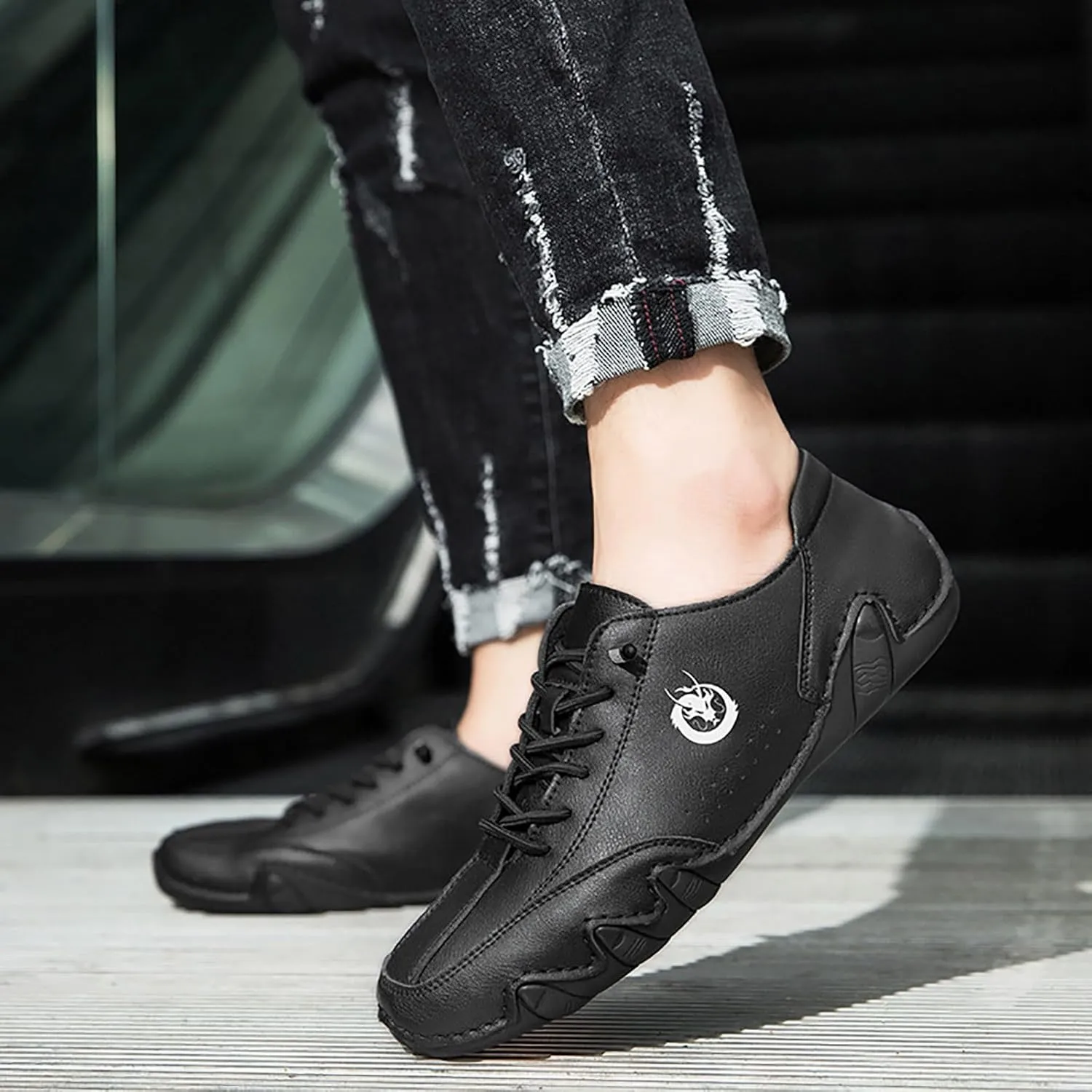 Men's Casual Shoes Everyday Wear Stylish Design with Durable Upper Perfect Relaxing Comfortable Flat Sole Yacht Shoes