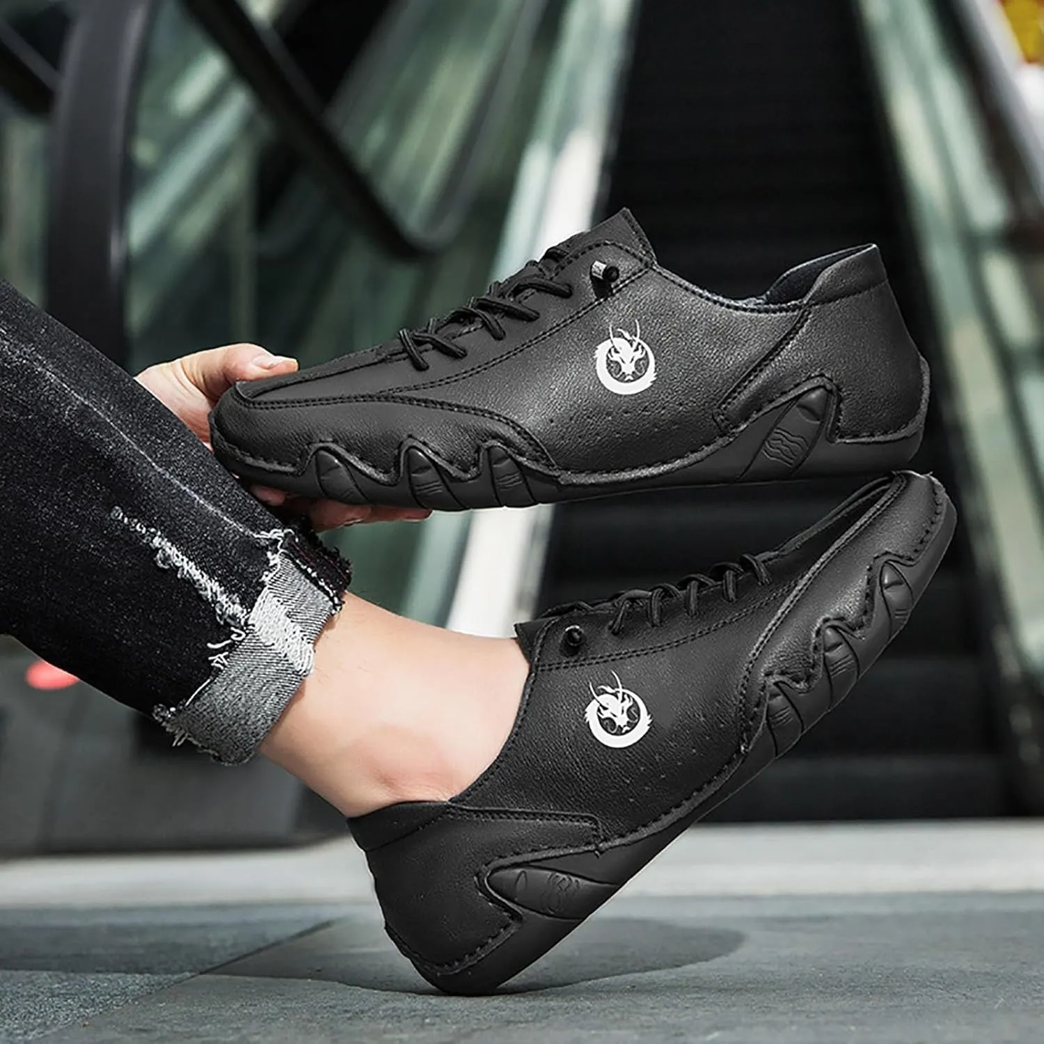 Men's Casual Shoes Everyday Wear Stylish Design with Durable Upper Perfect Relaxing Comfortable Flat Sole Yacht Shoes