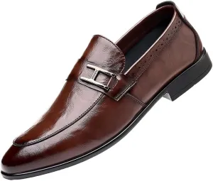 Mens Casual Shoes Loafers Slip-ins Working Dress Casual Outdoor Lightweight Cushioning for Driving Walking Wedding Outdoor Indoor