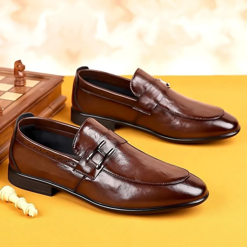 Mens Casual Shoes Loafers Slip-ins Working Dress Casual Outdoor Lightweight Cushioning for Driving Walking Wedding Outdoor Indoor