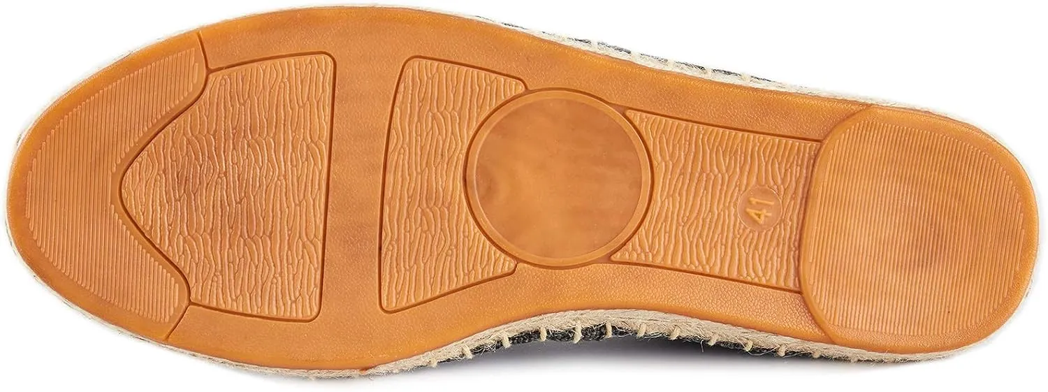 Men's Classic Comfort Covered Striped Espadrilles