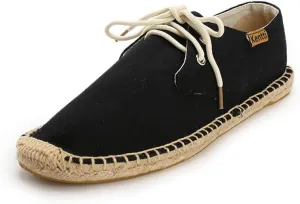 Men's Classic Lace Up Canvas Espadrilles