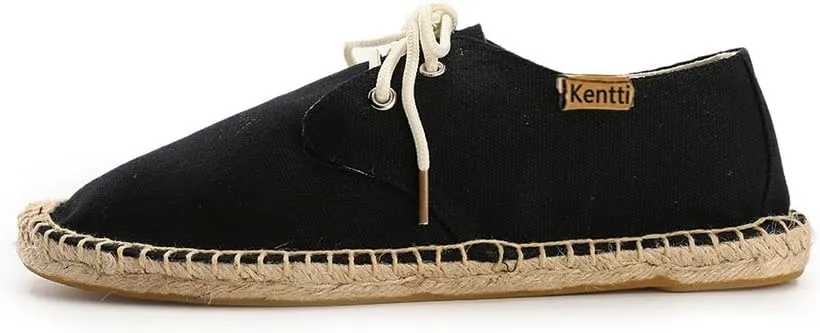 Men's Classic Lace Up Canvas Espadrilles
