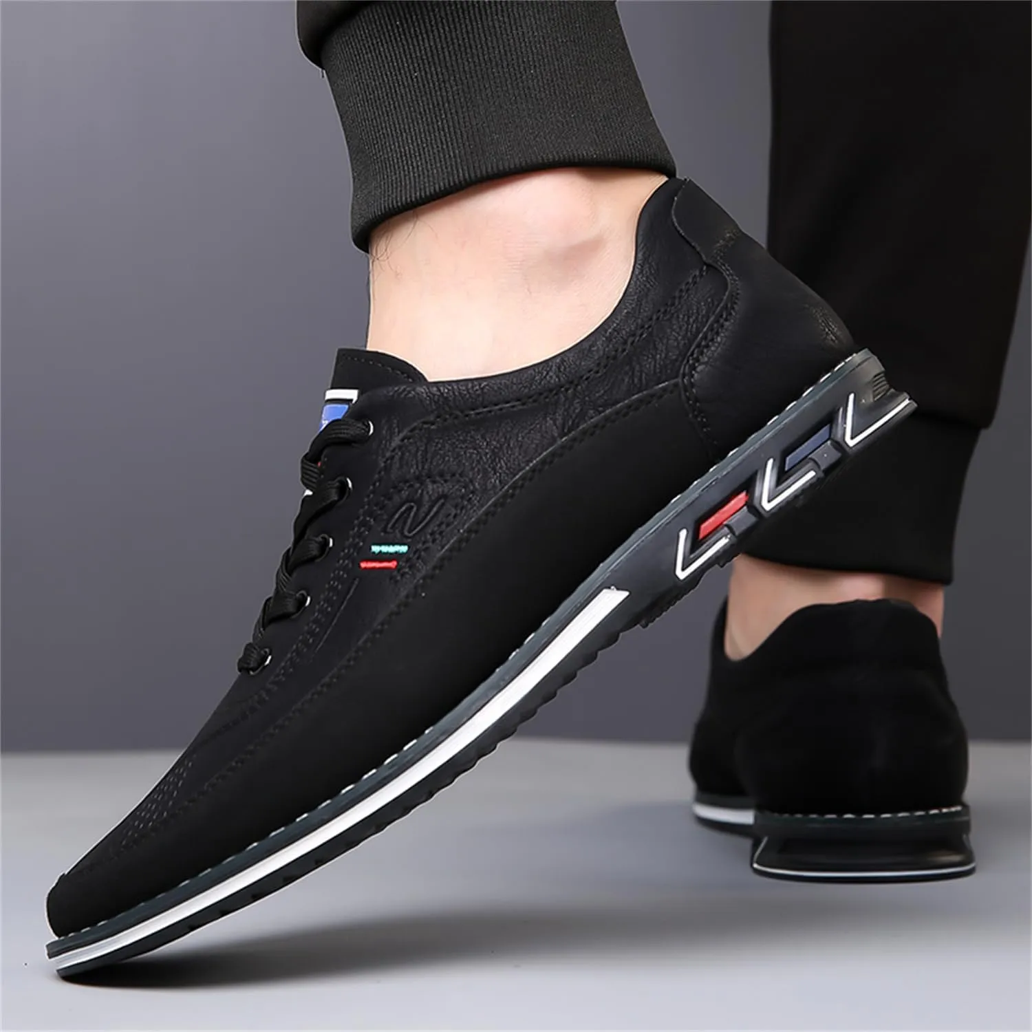 Mens Dress Sneakers Gatsby Shoes Oxford Derby Casual Shoes Lace-Up Loafers for Business Driving Office Walking