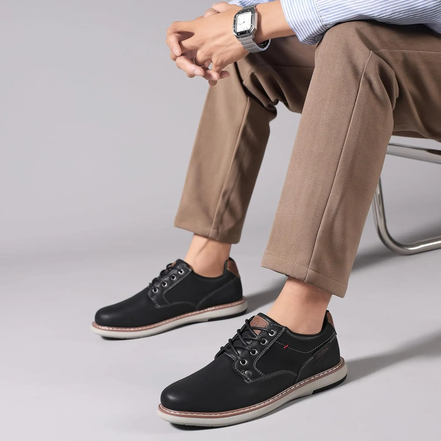 Men's Dress Sneakers Oxfords Comfortable Casual Shoes
