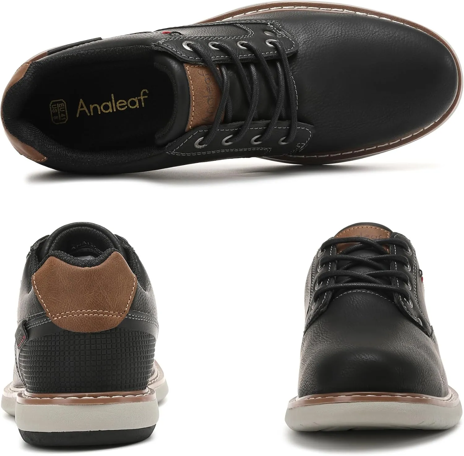 Men's Dress Sneakers Oxfords Comfortable Casual Shoes