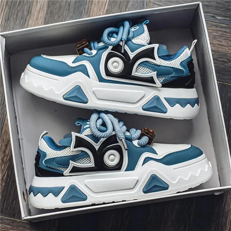 Men's Fashion Sneakers - Solid Color Low Top Lace-Up Shoes with Faux Upper, Fabric Inner, PVC Sole, and EVA Insole for Casual and Dress Wear, Other Styles, Formal Wear
