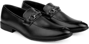 Men's Formal Dress Loafers Slip On Casual Shoes Black/Brown