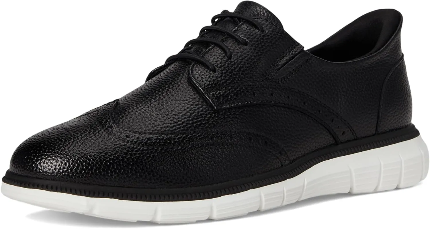 Mens Hands Free Slip On Wingtip Oxford Shoes Business Formal Derby Lightweight Sneakers