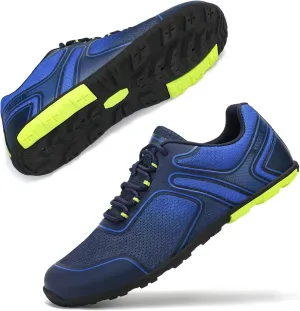 Men's Hike Barefoot Shoes | Wide Toe Box Minimalist Shoes for Gym Workout | Grounded Footwear Cross-Trainer Athletic Sneakers