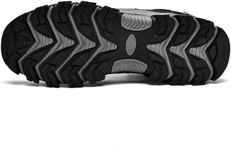 Men's Hiking Shoes Low-Top Trail Running Sneakers Breathable Mesh Travel Shoes Non-Slip Outdoor Trekking Boots