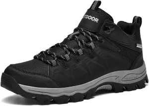 Men's Hiking Shoes Low-Top Trail Running Sneakers Breathable Mesh Travel Shoes Non-Slip Outdoor Trekking Boots