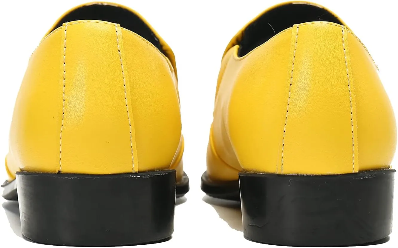 Men's Loafers Casual Penny Slip On Loafers for Men Fashion Prom Wedding Ballroom Tuxedo Party Smoking Summer Walking Shoes for Boy