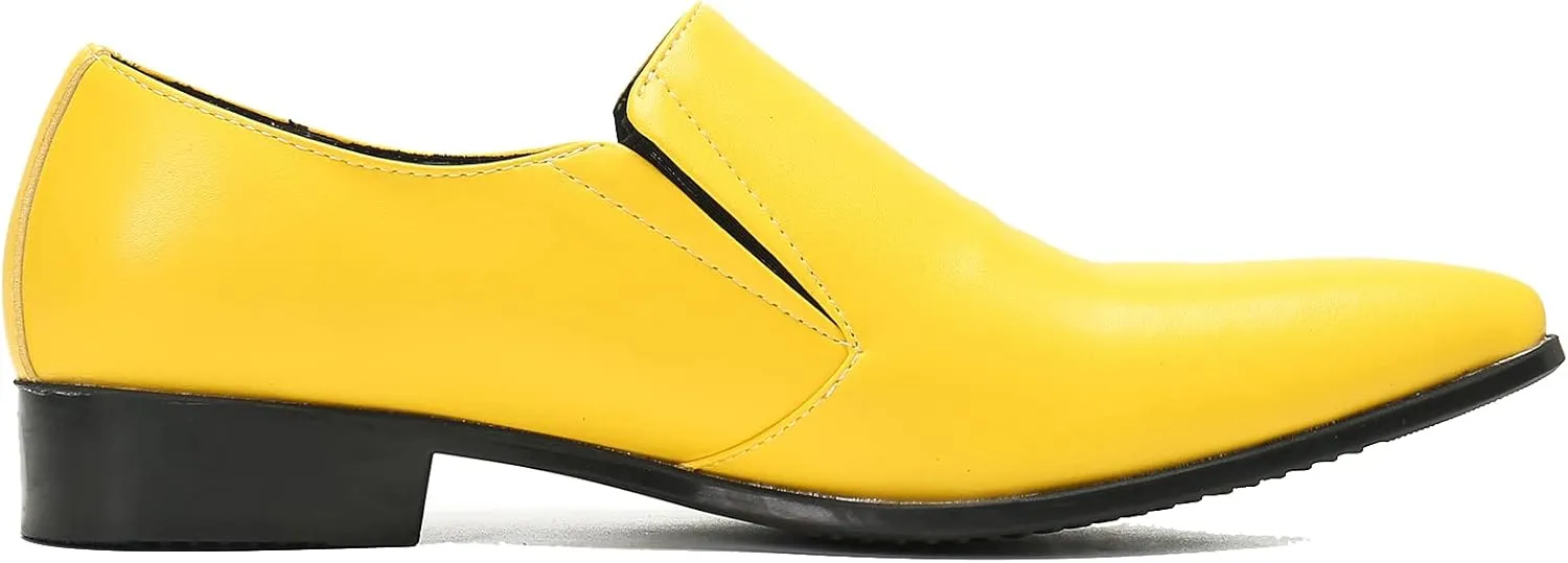 Men's Loafers Casual Penny Slip On Loafers for Men Fashion Prom Wedding Ballroom Tuxedo Party Smoking Summer Walking Shoes for Boy