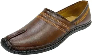 Mens Loafers Shoes Slip-on Casual Jutti Handmade Formal Ethnic Mojari Gift for Him