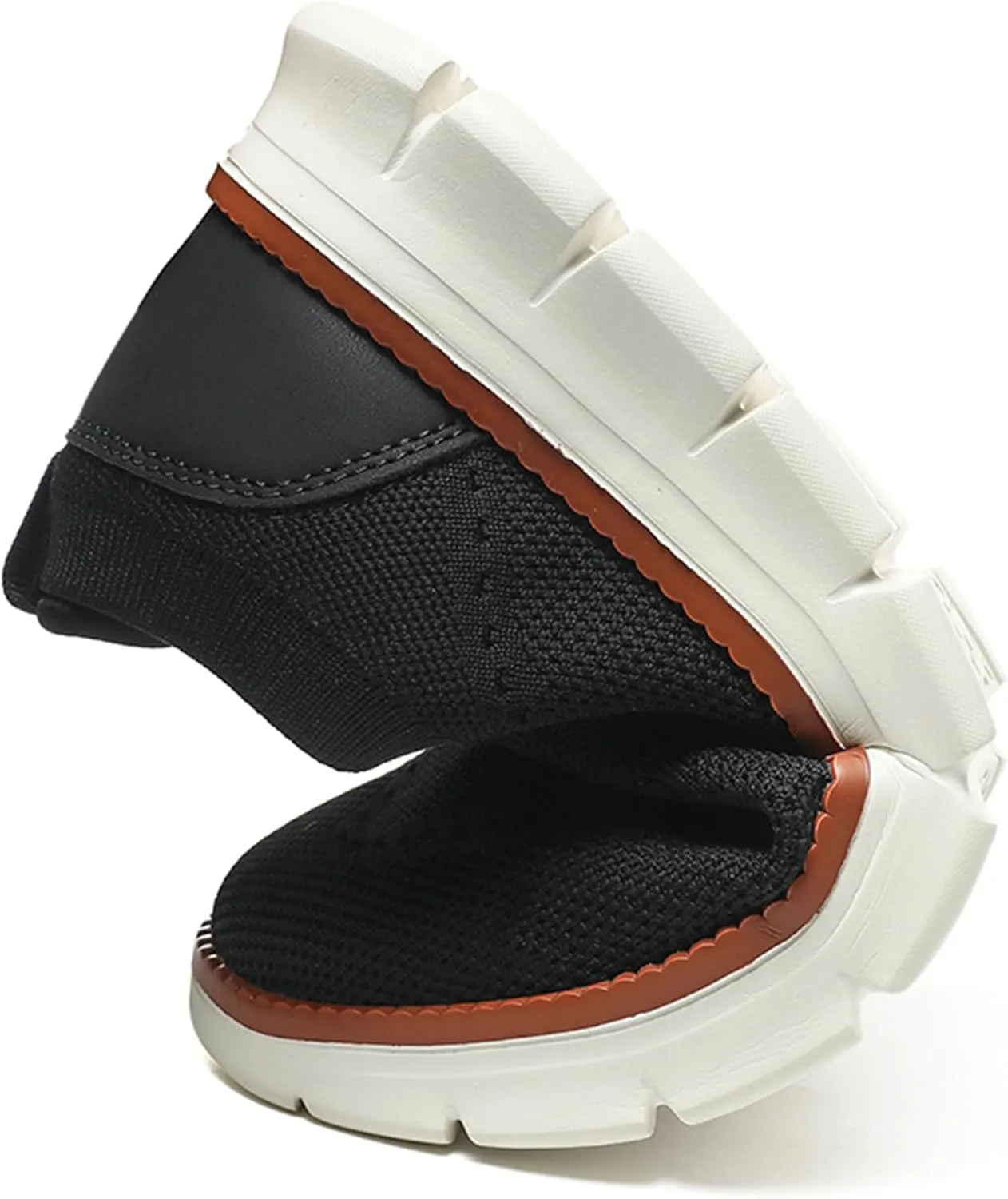 Men's Loafers Walking Gym Slip-On Dress Shoes Fashion Sneakers