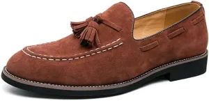 Men's Oxford Leather Dress Shoes Genuine Leather Shoes Comfort Loafers