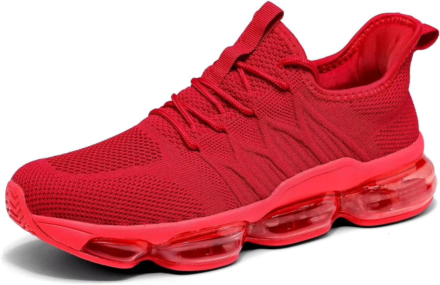 Mens Running Shoes Air Cushion Walking Basketball Sneakers Fashion Tennis Breathable Sport Gym Fitness Cross Trainers