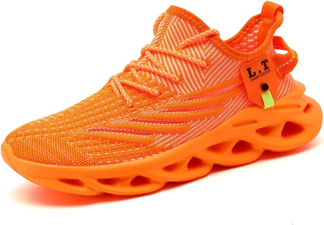 Mens Slip on Walking Running Shoes Non Slip Sneakers Work Sport Athletic Gym Sports Casual Fashion Lightweight Breathable