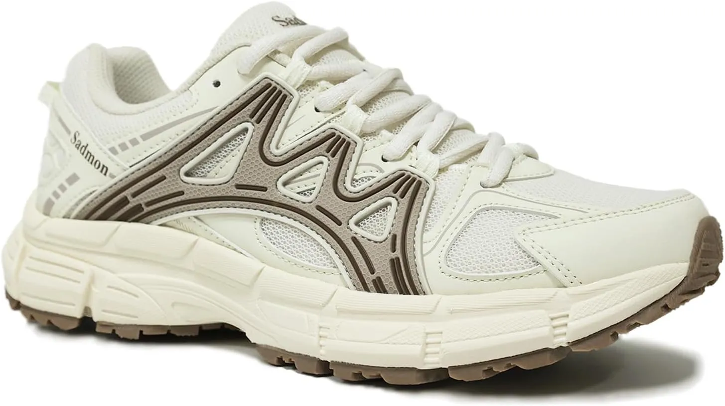 Men's Slip Resistant Trail Running Shoes - Supportive Athletic Shoes for Outdoor Fitness Walking, Road Running and Gym Training