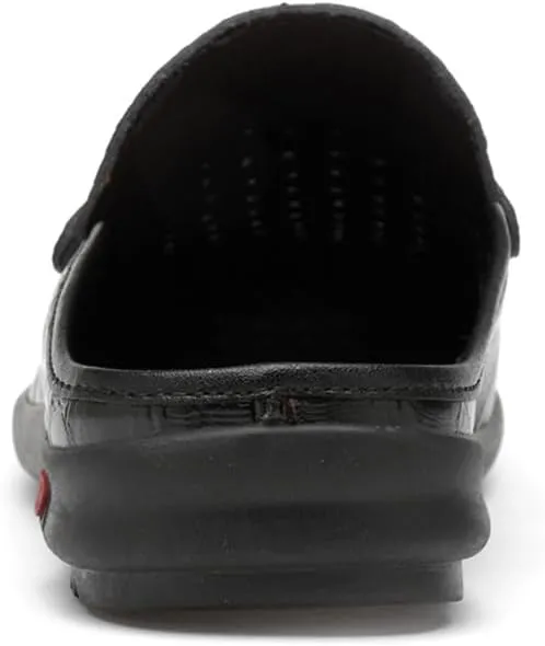 Men's Slippers Slip-On Loafers Leather Formal Wear Casual Open Back Sandals